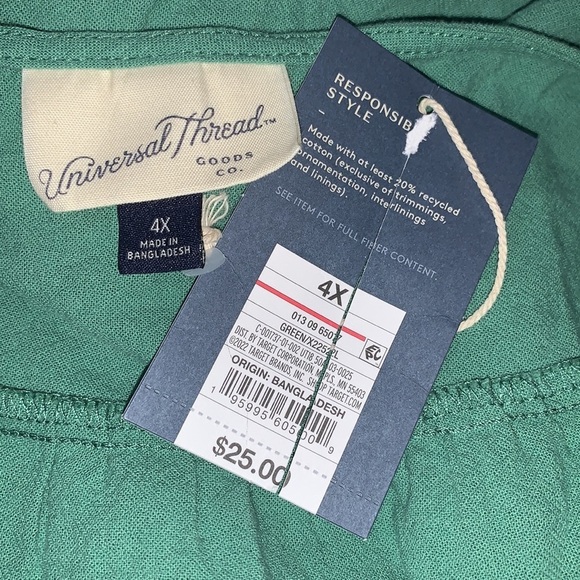 Universal Thread Women's Flutter Sleeveless Short Dress - Green‎ - Picture 13 of 13